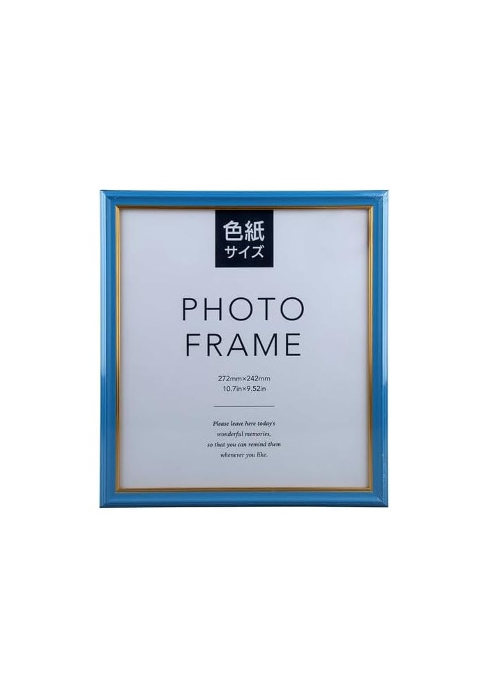 DAISO Blue Paper Size Photo Frame - Image 1